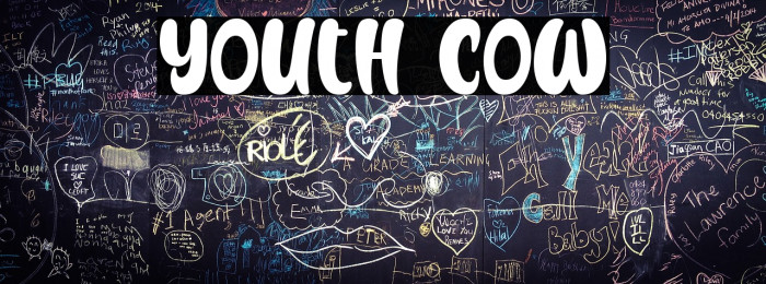Youth Cow Font examples