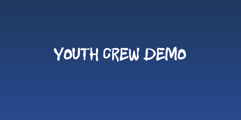 Youth Crew DEMO Social Header