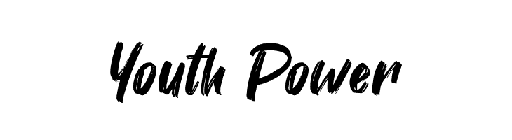 Youth Power  Frei Schriftart Herunterladen