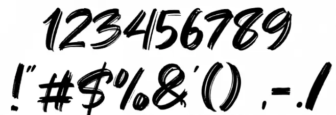 Youth Power Font OTHER CHARS