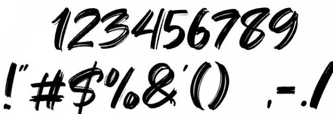 Youth Power Font OTHER CHARS