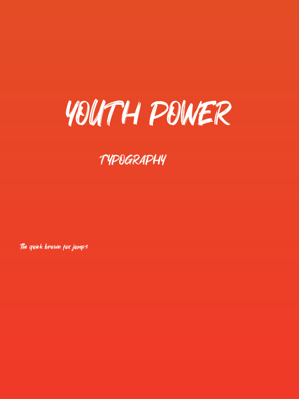Youth Power Poster
