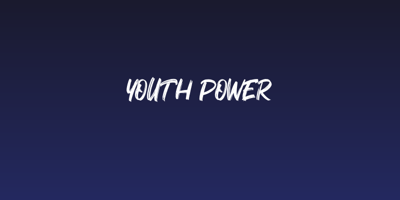 Youth Power Social Header