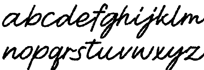 Youth Richfield Demo Version Font LOWERCASE
