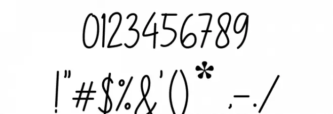 Youth Syndicate Font OTHER CHARS