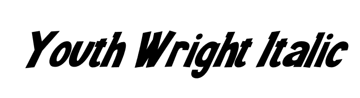 Youth Wright Italic  Fuentes Gratis Descargar