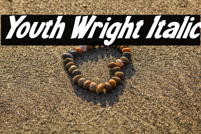 Youth Wright Italic Example 3