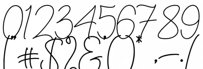 Youth line - Personal Use Font OTHER CHARS