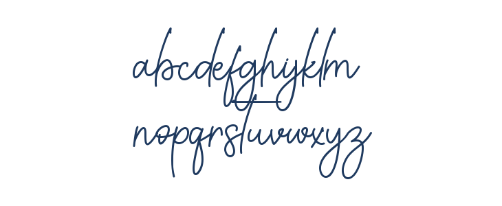 Youth line - Personal Use Lowercase