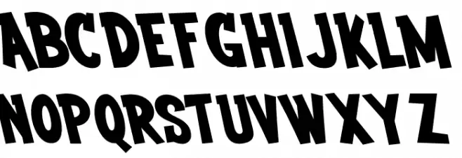 Youth wright Oblique Font Litere mari