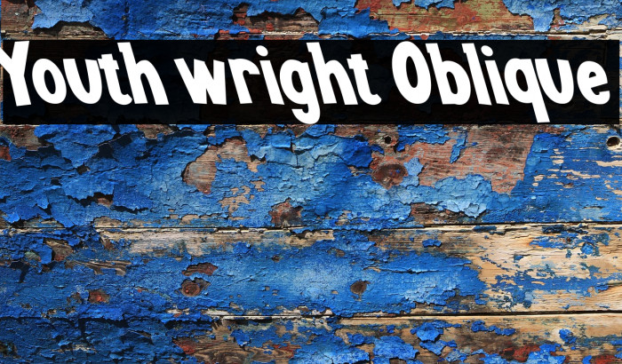 Youth wright Oblique Example 1