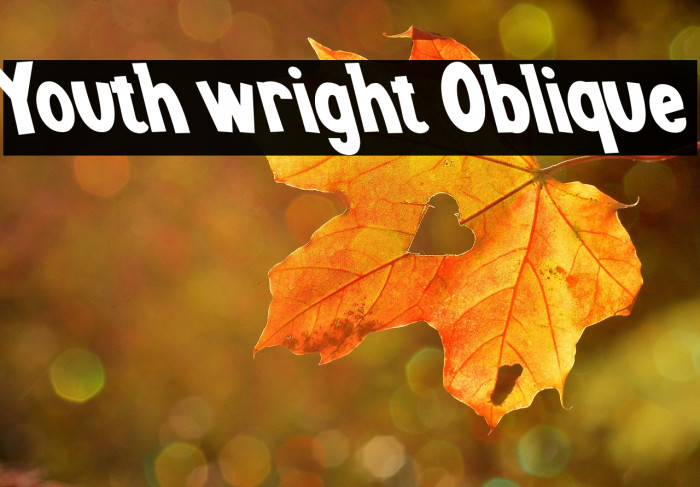 Youth wright Oblique Example 3