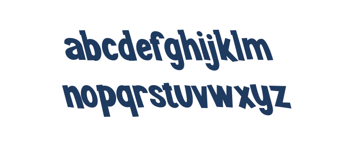 Youth wright Oblique Lowercase