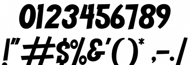 Youth wright Font OTHER CHARS