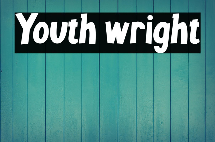 Youth wright Example 1