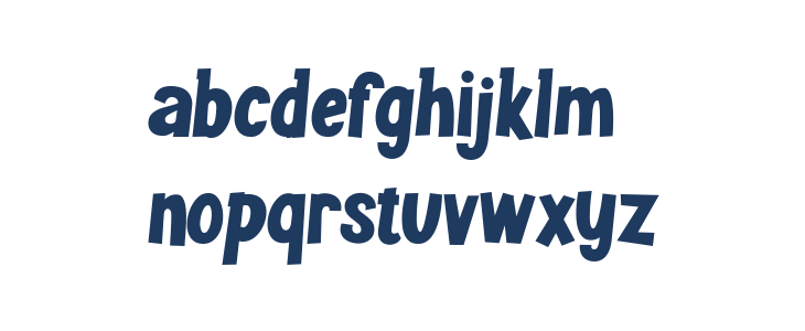 Youth wright Lowercase