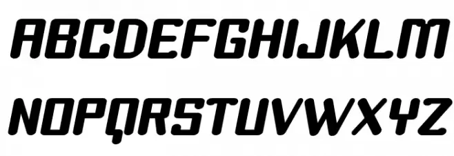Youthanasia Italic Caratteri MAIUSCOLE