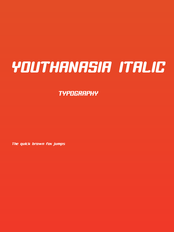 Youthanasia Italic Poster