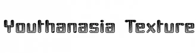 Youthanasia Texture  Frei Schriftart Herunterladen