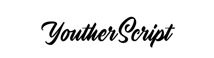 YoutherScript  Descarca Fonturi Gratis
