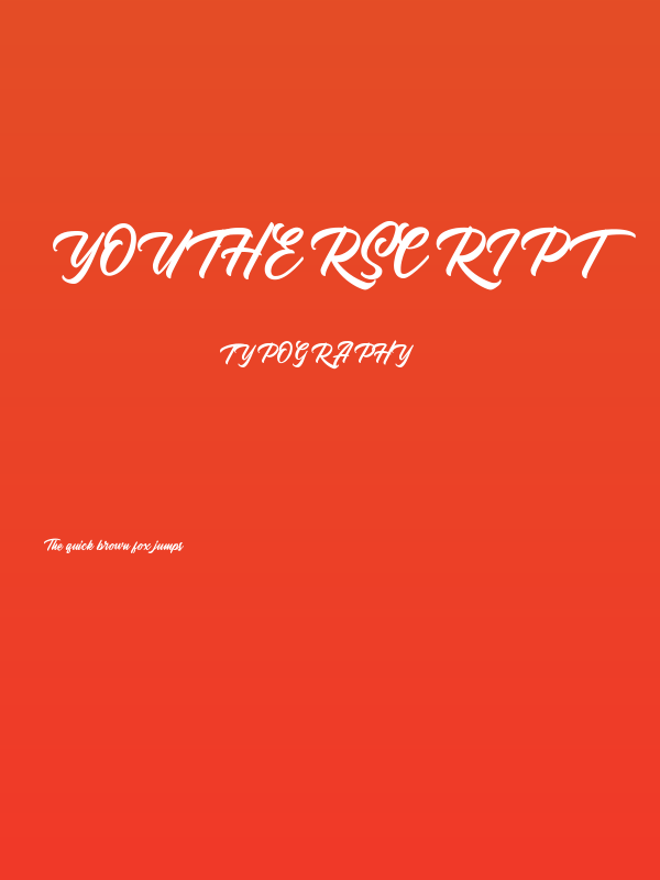 YoutherScript Poster