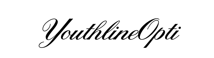 YouthlineOpti  Fuentes Gratis Descargar