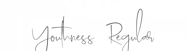 Youthness-Regular  Fuentes Gratis Descargar