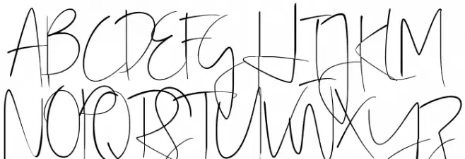 Youthness-Regular 字体 大写