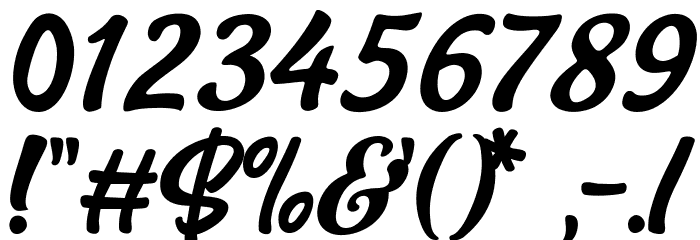 Youthome-Regular Font OTHER CHARS