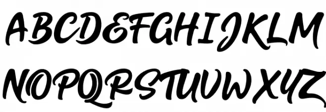 Youthome-Regular Font Litere mari