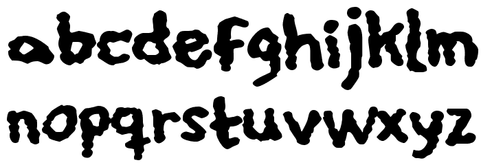Youthquake Font LOWERCASE