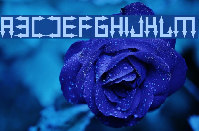 You've Gotta Point Font examples
