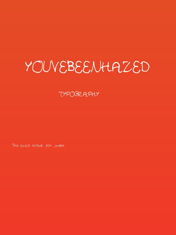 YouveBeenHazed Poster