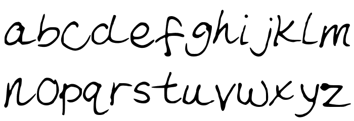 YouveBeenHazed Font LOWERCASE