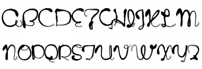 Youyu Regular 字体 大写