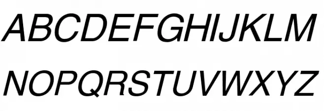 Yoxall Italic Polices MAJUSCULES