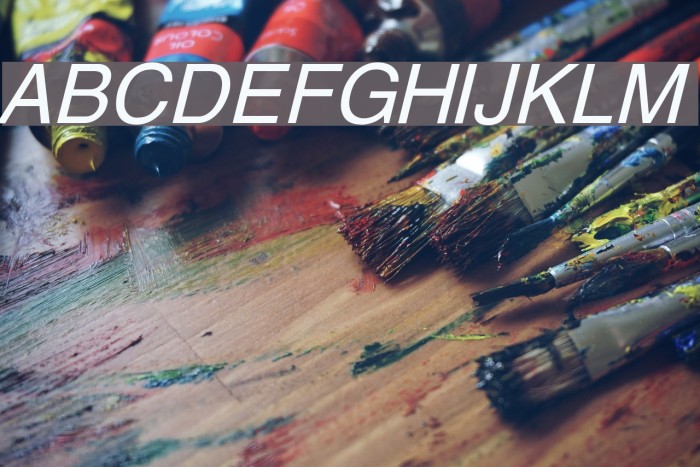 Yoxall Italic Font examples