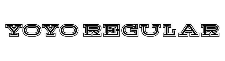 Yoyo Regular  免费字体下载
