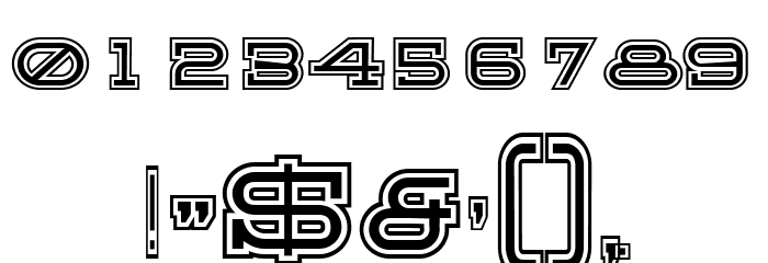 Yoyo Regular Font OTHER CHARS