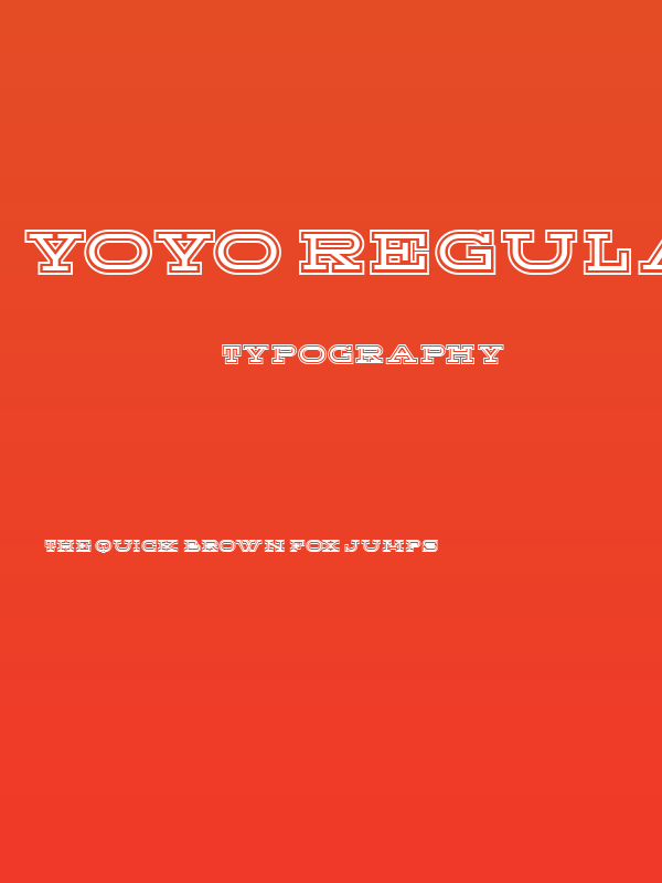 Yoyo Regular Poster