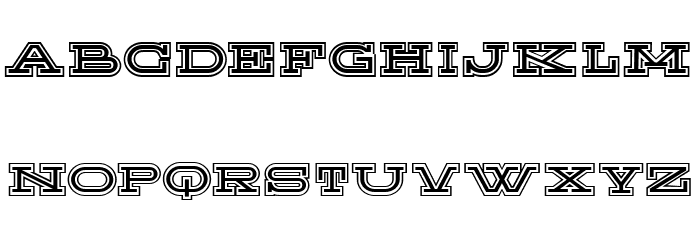 Yoyo Regular Font LOWERCASE