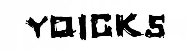 yoicks  Frei Schriftart Herunterladen