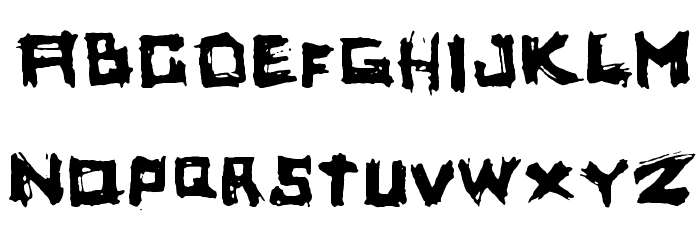 yoicks Font LOWERCASE