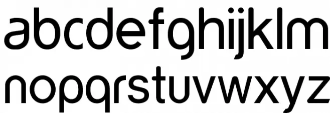 yorkville Caratteri MINUSCOLO