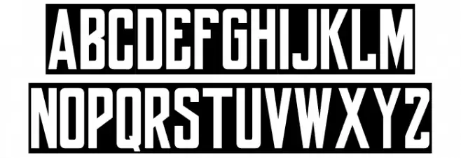 yorkwhiteletter Шрифта ВЕРХНИЙ