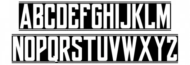 yorkwhiteletter Caratteri MINUSCOLO