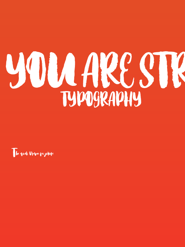 you are stranger Poster