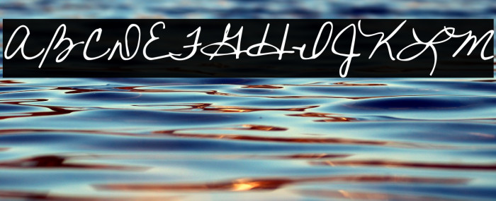 you found me Font examples