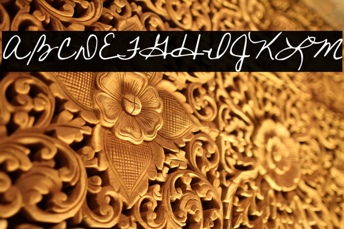 you found me Font examples