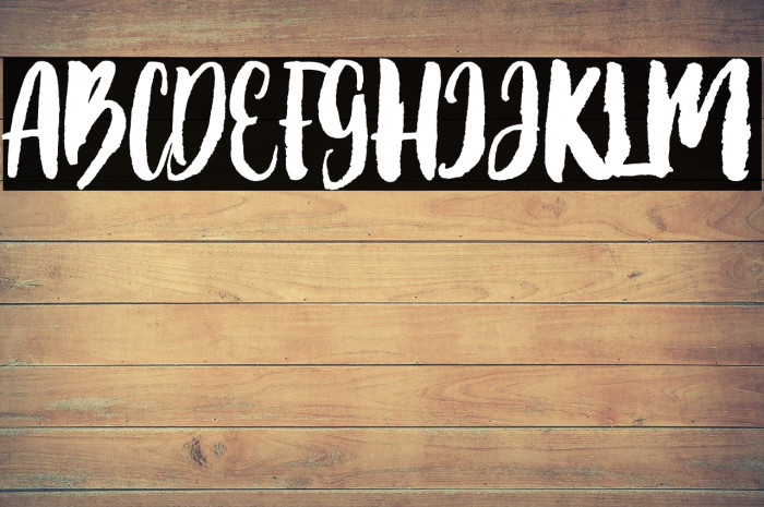 youarestranger Font examples